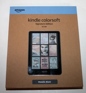 Amazon Kindle Colorsoft Signature Edition eReader 32gb Metallic Black - SEALED - Imagen 1 de 2