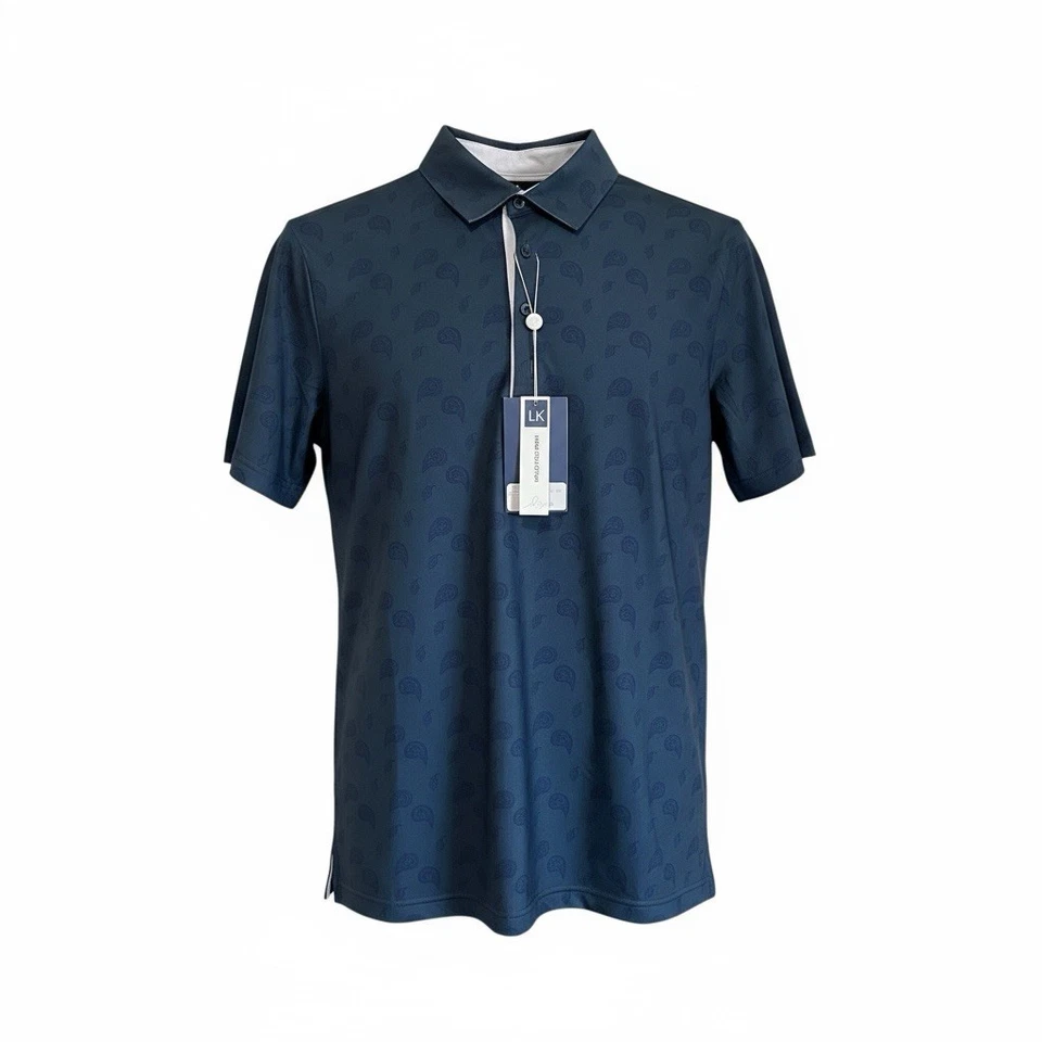 Polo de golf Boston Scott GEN 1, para hombre nuevo con etiquetas, azul oscuro cachemir S, ¡gran regalo de Navidad! Foto 1 de 4