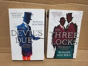 The Devil's Due and The Three Locks Bonnie MacBird A Sherlock Holmes Adventure  - Picture 1 of 9