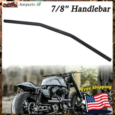 Barra de arrastre para manillar de motocicleta de 7/8" de 22 mm para Chopper Bobber Café Racer Harley EE. UU. Foto 1 de 4