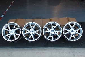 POLARIS ACE 570 12" COBRA M/B ATV / UTV ALUMINUM WHEELS ( SET 4 ) POL3CA - Picture 1 of 4