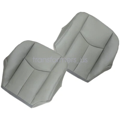 Cubierta de asiento inferior gris para conductor y pasajero Chevy Tahoe Silverado 2005 2006 Foto 1 de 4
