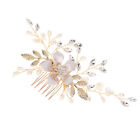 Shimmering Rhinestone Hair Comb for Brides