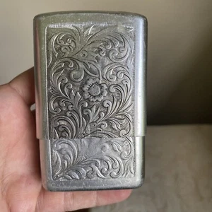 Vintage 1950s Park Industries Aluminum Cigarette Case Protective Holder USA - Picture 1 of 9