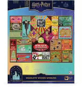 Weasleys' Wizard Wheezes Harry Potter 1000 Piece Jigsaw Puzzle NYPC New - Picture 1 of 3