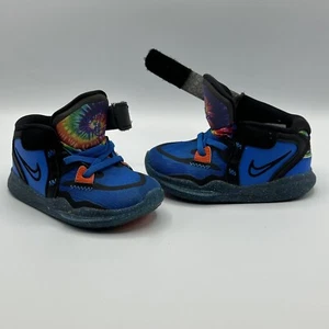 Nike Kyrie Irving Infinity SE Toddler Size 6C. Blue Orange Tie Dye. DM3896-410 - Picture 1 of 8