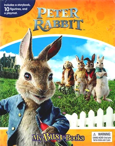 My Busy Books: Peter Rabbit - Kids Board Book , 10 Figures (COMPLETE) & Playmat - Picture 1 of 3