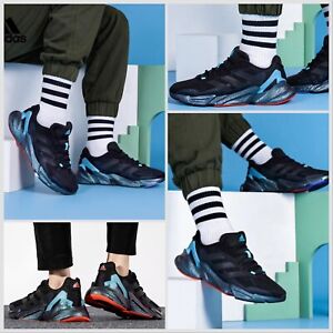 Adidas Men’s X9000L4 M “Black/Pulse Aqua” Running Shoes Size 8.5 [S23665]
