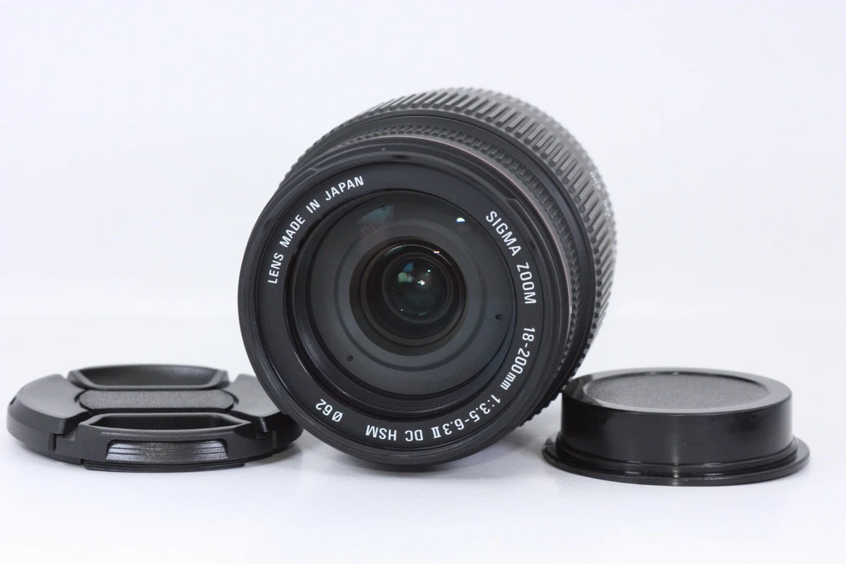 ⭐️美品⭐️SIGMA 18-200mm 3.5-6.3 II HSM Pentax Amazon.com : Sigma 18-200mm F3.5-6.3 II DC OS HSM Lens for Canon
