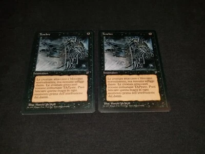 MTG 1x Legends black common LP Italian FBB Darkness - ships w/ tracking - Image 1 of 2