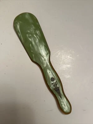 Zapato de celuloide vintage para damas cuerno diseño Art Deco en mango ¡Muy bonito! Foto 1 de 4