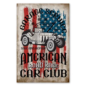 Póster 2048 Póster Lienzo Cartel Vintage, Coche América Coche Antiguo Retro - Imagen 1 de 7