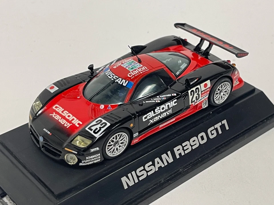 Coche de Le Mans #23 23505-4300 CS1131 1/43 Tamiya Calsonic Nissan R390 GT1 1997 Foto 1 de 4