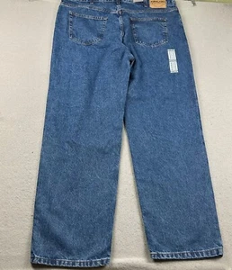 Kirkland Signature Jeans Mens 42X32 Blue Denim Straight Leg NWT - Picture 1 of 10