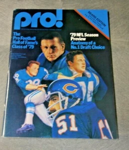 1979 NFL FOOTBALL PROGRAM CHICAGO BEARS VS CINCINNATI BENGALS RARE SOLDIER FIELD - Picture 1 of 5