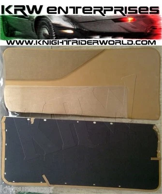 1982-1992 PONTIAC FIREBIRD KNIGHT RIDER KITT KARR K2000 DOOR PANELS KIT STANDARD - Image 1 of 4