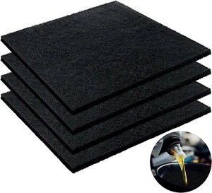 Paquete de 4 almohadillas para salpicaduras de aceite para la mayoría de los desagües de aceite para mecánicos automotrices - Imagen 1 de 3