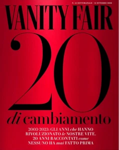 VANITY FAIR Magazine Italia October 2023 20th Anniversary 600 pages issue SEALED - Picture 1 of 1