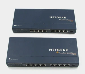 Bay Networks/Netgear Dual Speed Hub DS108 / switch FS108 no power supply - Picture 1 of 3