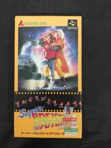 SNES Back to the Future 2TOSHIBA EMI Super Nintendo Software NTSC-J - Picture 1 of 6