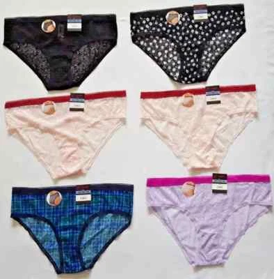 No Boundaries Cheeky Panties Allover Lace Size XXL(19) Multicolor (LOT OF 6) - Изображение 1 из 4