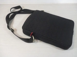 Belkin 20cm by 30cm mini Messenger Bag Black Ipad Netbook holiday Carry on - Afbeelding 1 van 4