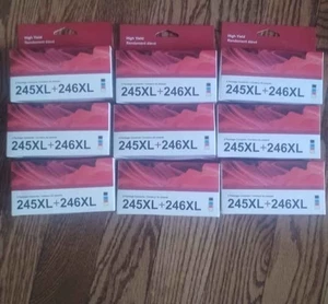 Canon 245XL & 246XL Ink Cartridge Black + Color (OEM, High Yield) (QTY 1) - Picture 1 of 1
