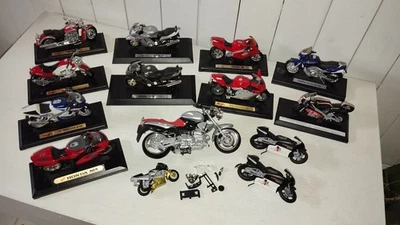 Konvolut MAISTO Motorrad Honda Suzuki Moto Guzzi Yamaha BMW Modelle Modellbau - Bild 1 von 4