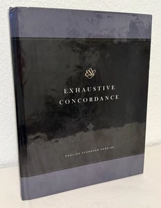 ESV Exhaustive Concordance -Hardcover Bibles by Crossway - Very Good - Imagen 1 de 4