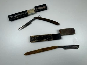 2 Vintage Rasierer mit gerader Kante und Boxen *lesen - Bild 1 von 24