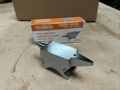 HEMBORTA Mini Anvil 490g mini steel horn anvil for jewellery and model making