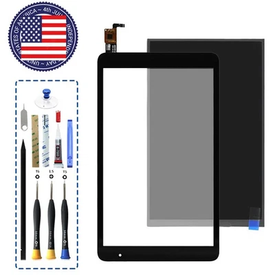 Repuesto Digitalizador Pantalla Táctil Pantalla LCD de 8" para Tablet BLU M8L 2021 2022 Foto 1 de 4