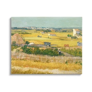 The Harvest Vincent van Gogh Classic Painting Canvas Wall Art, Design By one1... - Picture 1 of 6