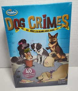ThinkFun Dog Crimes Single Player Logic Game Brainteaser New Sealed - Picture 1 of 5