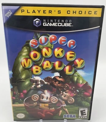 Super Monkey Ball Nintendo GameCube Complete CIB Player's Choice - Image 1 of 4