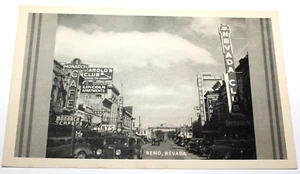 40's Street view Reno Nevada Postcard PA1/3 - Picture 1 of 3