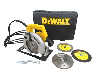SIERRA CIRCULAR DEWALT TOOLS DW359 7-1/4" TIPO 2, con FUNDA Y 2 HOJAS DE MAMPOSTERÍA Foto 1 de 4