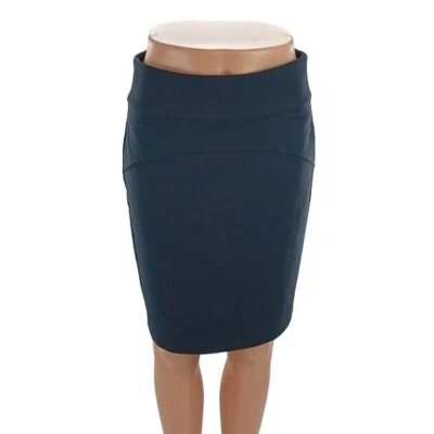 Falda Juicy Couture para mujer talla S negra recta hasta la rodilla elástica clásica Foto 1 de 4