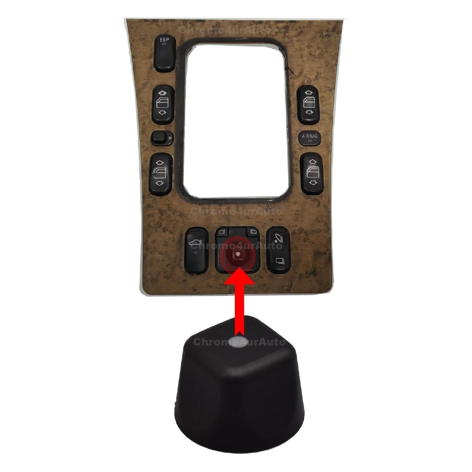 For Mercedes Mirror Adjustment Button Cap Knob E320 E500 E430 C280 CLK NEW - Image 1 of 4