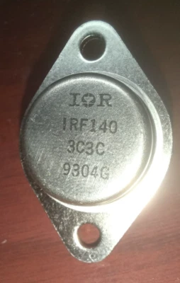 International Rectifier IRF140 N-ch Power MOSFET/NOS/TO-3 metal package - Image 1 of 4