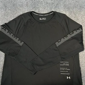 Camiseta Under Armour Hombre Negra MK-1 Manga Larga Gráfico Rendimiento Talla 2XL - Imagen 1 de 15
