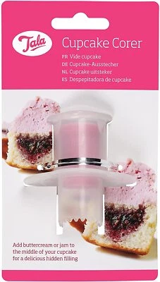 Tala Cupcake Corer Plastic Baking Cooking Decorating Cream Jam Centre Filler - Image 1 of 2