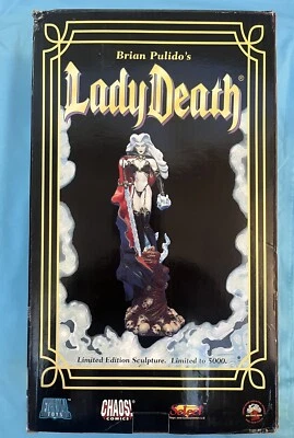 Estatua Dama de la Muerte de Brian Pulido Edición Limitada - Nueva/Como Nueva Foto 1 de 4