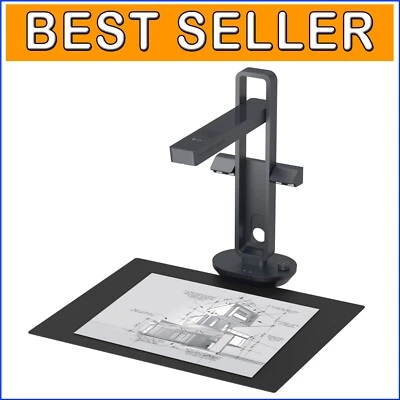 AI-Powered A3 & A4 Book Scanner with Auto-Flatten for Portable Document Capture - Image 1 of 4