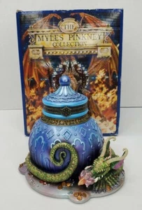 Myles Pinkney Collection “The Guardian” Dragon Treasure Hinged Box Westland 2000 - Picture 1 of 9