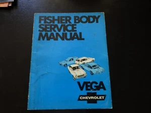 1971 Fisher Body Chevrolet Vega Service Manual Original GM Dealer Service Manual - Picture 1 of 12