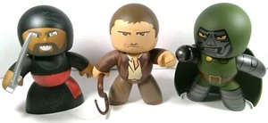 Mighty Muggs Action Figures Indiana Jones, Dr Doom & Cairo Swordsman Lot of 3 - Picture 1 of 5