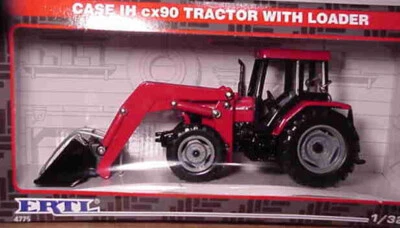 Case International Harvester cx90 tractor w/ loader 1:32 Ertl 4775 - Image 1 of 3