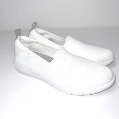 Easy Spirit Womens Razzle2 White Slip On- Size 9W - Image 1 of 4