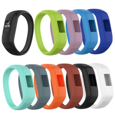 Correa de reloj de silicona de reemplazo para Garmin VivoFit Jr / Jr 2 niños fitness - Imagen 1 de 4